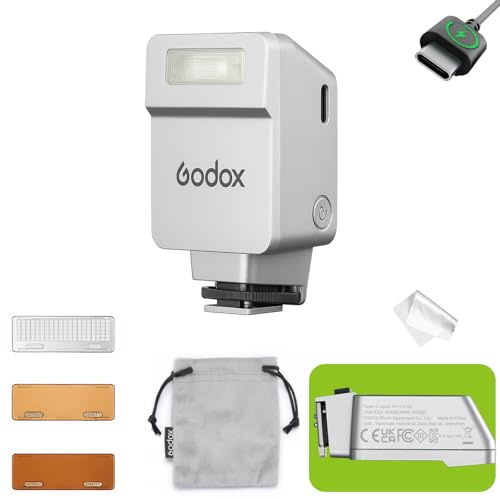 GODOX IT22 F Kamera Blitz, IT22F TTL Mini Blitzgeräte, 700 Blitze, Recycle-Zeit von 1,5 Sekunden, Kompatibel mit Fujifilm X100VI GFX100RF XS20 XS10 XT30 II XT5 XM5 GFX50S GFX50R X-T4 X-T3 X-E4
