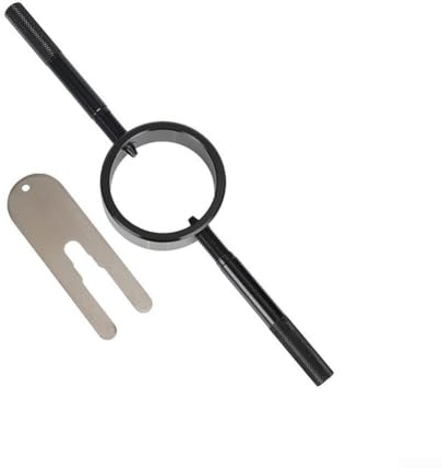 Compresseur de ressort de fourche multifonction en aluminium pour la compression, l'injection d'huile et le dégonflage, compatible avec les fourches de vélo de rue de 2002 à 2015 (A)