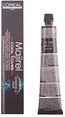 Loreal 2 er Pack Loreal Majirel Cool Cover 50ml 7,18 CC Mittelblond Asch Mokka