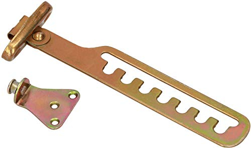 KOTARBAU® Regolatore per l’apertura delle finestre, fermo basculante per finestre, apertura a forbice, giallo