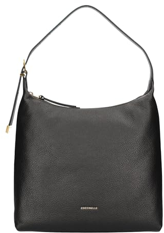 Coccinelle Gleen Handbag Grained Leather Noir