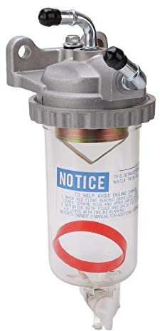 Kraftstoff-Wasser-Sedimentabscheider für 8971880421 Kraftstoff-Wasserabscheider aus Aluminiumlegierung für Isuzu NPR Hd Nqr 4He1 4,8 l 98-2004