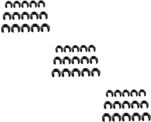 VICASKY 45pcs Mic Cable Holder Clips Cord Clip for Microphone Lavalier Gaming Mic Xlr Microphone Cable