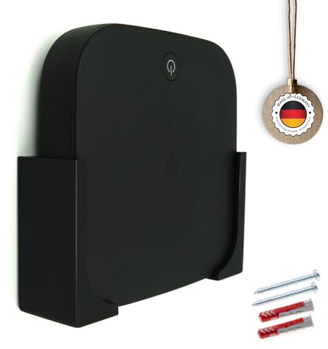 Wandhalterung für MagentaTV Box (2. Generation) – Halterung inkl. Klebepad & Schraubenset – platzsparende TV-Box Halterung für Wand & Rückseite des Fernsehers – 3D-gedruckt, stabil & passgenau