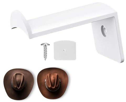 Hattkrokar för vägg, basebollkepsar displayställ, modern självhäftande hatt organiserare visningsställ rockhängare handdukskrokar för vägg