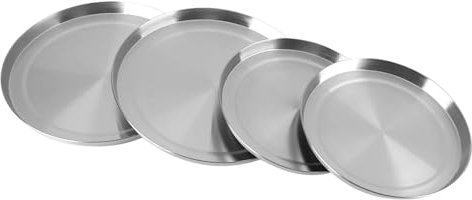 BRRNOO Couvercle de Poêle en Acier Inoxydable pour Cuisinière Électrique, Accessoire de Cuisine Robuste et pour Plaque de Cuisson