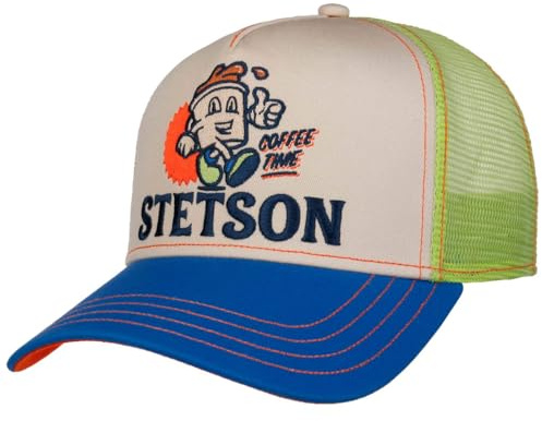 Stetson Coffee Time Trucker Cap Snapback Damen Herren Sommer Winter