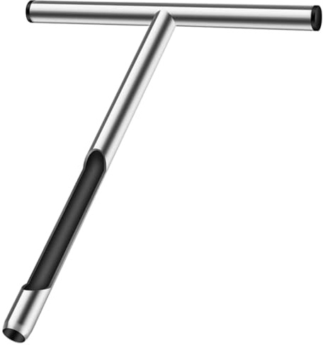 MAGICLULU Campionatore di Terreno a Carotaggio 31x15 Cm in Acciaio Inox 304 Impugnatura a T Ergonomica, Sonda Manuale per Campioni di Suolo, Strumento per Monitoraggio Giardino e Prato