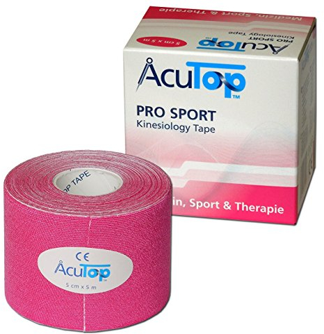 AcuTop PRO SPORT Kinesiology Tape, 5 cm x 5 m, rosa