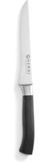 HENDI Ausbeinmesser, Flexibel, Küchenmesser, Messer, Deutscher Stahl X50CrMoV15, Klinge: 150mm, Länge: 270mm, POM Kunststoff, Schwarz