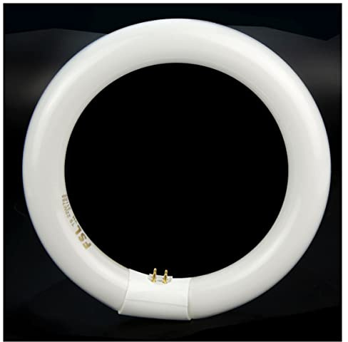 ZTBH Kit d'accessoires pour microsc Lampe Circulaire d'ampoules d'économie d'énergie 22W for la loupe diamètre de la lumière Blanche 200mm Lames de Microscope
