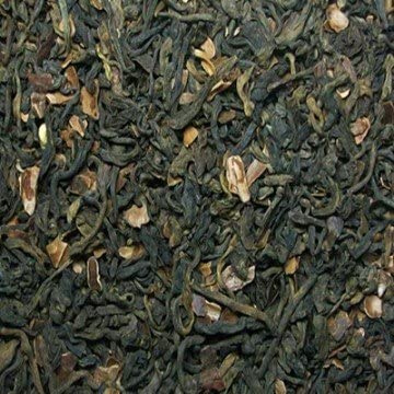 SABOREATE Y CAFE THE FLAVOUR SHOP Té Rojo Pu Erh Yunnan China con Habas de Chocolate - Té en Hebra Hoja Entera a Granel 500 gr