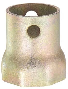 sourcing map Husillo Tuerca Zócalo 83mm 8 Punto Rueda Rodamiento Contratuerca Zócalo