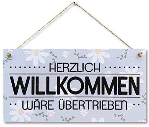 CARISPIBET Welcome Home Decor Signs Decorative Welcome Signs Home Decor Gift Signs Door Signs Wall Decoration 15x30cm