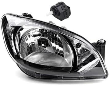 Johns, Scheinwerfer kompatibel zu Skoda Citigo 10/2011-04/2017 H4 Rechts m. Stellmotor