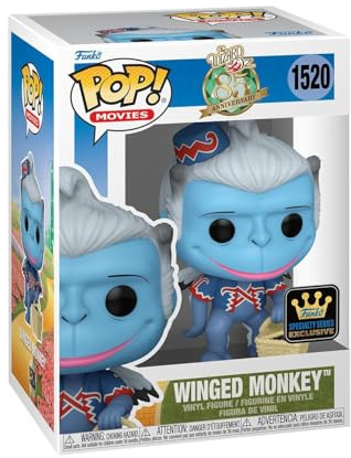 Funko POP! Movies: Wizard of Oz - Winged Monkey (1 in 6 Chase Chance) | Offizielles Fantasy Merch - Vinyl Sammelfigur als Regal Deko - Geschenkidee zum Geburtstag für Fans und Sammler