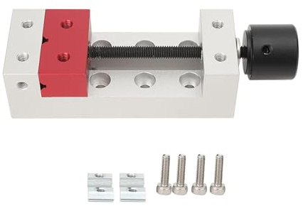 Etau d'Établi Mini Pince Plate De 50mm Pour Perceuse En Aluminium, Étau De Presse, Pince Plate De Précision, Étau d'Établi, Outil De Fixation d'Étau De Presse