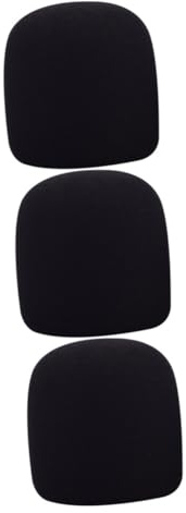 Abaodam 3stücke Sponge Mikrofon Schutzabdeckung Für Pro Hochdichte Popschutz Reduzierung Von Windgeräuschen Und Verbesserung Audioqualität Einsetzbar