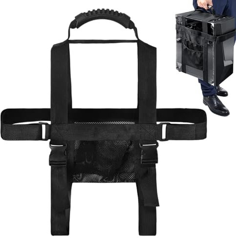 Cinghie per il trasporto del PC, staffa di montaggio della torre del computer, cintura per custodia da tavolo, staffa di montaggio per torre del computer, robusto supporto da viaggio per computer con
