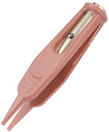 Baby-Nasenpinzette nose tweezers baby Edelstahl-Reinigungspinzette, Kunststoff-Reinigungspinzette, Baby-Nasenpinzette mit LED-Licht für die Körperpflege pinzette mit licht baby Pinzas nasales