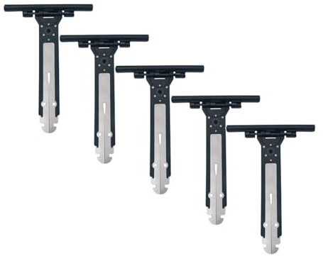 Ressorts de suspension pour volets roulants - Loquets à ressort en acier - Crochets à ressort de sécurité (153 * 108mm, Pièce, 5)