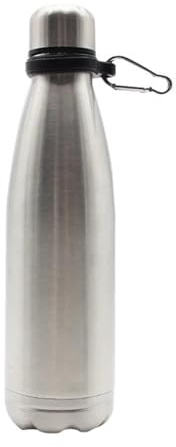 Cassaforte Segreto nascosto cassaforte di diversione bottiglia d'acqua in acciaio nascondiglio segreto posto può casseforti nascoste scomparto di stoccaggio for carte chiavi denaro contante(Sliver)