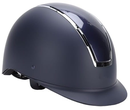 Luocute Casco da Equitazione, Casco da Equitazione con Quadrante Regolabile e Fodera Rimovibile, Assorbimento degli Urti, per Uomini Donne Bambini Lezioni di Equitazione Competizioni (S)