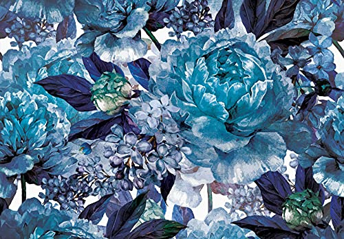 WallArena Vlies Fototapete, Blumen, 368x254cm | Fototapeten - Tapeten - für Wohnzimmer Schlafzimmer - Vliestapete Wandtapete Tapete 3D Effekt- inkl. Kleister
