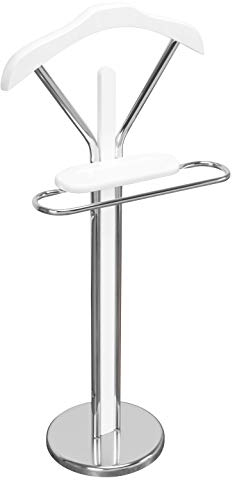 bremermann Appendiabiti, omino Appendiabiti, Porta Abiti, Guardaroba, attaccapanni, Colore Bianco (Cromo)