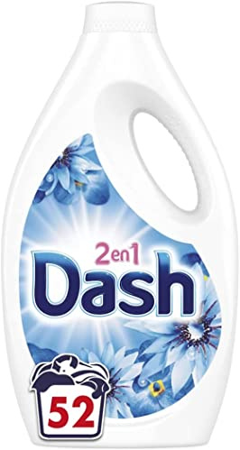 Dash 2-i-1 Escape D'Air flytande tvättmedel 52 tvättar 2,6 L