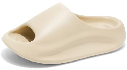 RUNSOON Unisex Slide Sandal Men Women Summer Slippers House Shoes for Adult Couples Indoor Outdoor