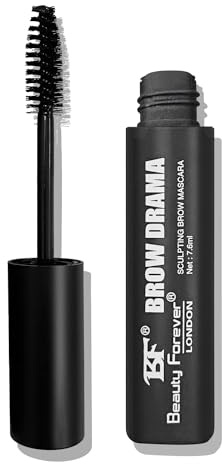 Beauty Forever Brow Drama Sculpting Mascara, No Fading, No Clumps, 7.6mls (Black)