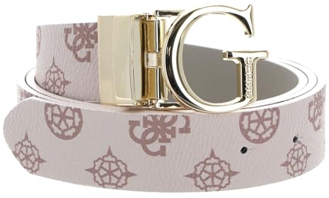 GUESS Masie Wendegürtel kürzbar, Rose/Beige 100cm