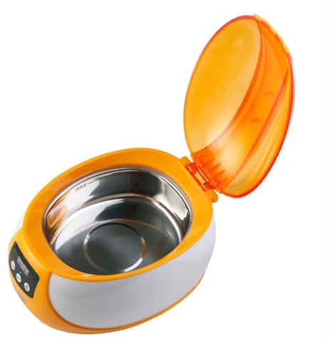 Pulitore Ad Ultrasuoni Digitale, Macchina Ad Ultrasuoni Domestica Da 750 Ml Con Schermo LED Per La Pulizia Di CD, Occhiali, Gioielli, Orologi, Parti Hardware, Lame Di Rasoio