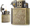 Vintage Feuerzeug Kerosene Lighter: SPORWAY Zinklegierung Kerosin Feuerzeug, Wiederverwendbares Winddichtes Trenchfeuerzeug, Nachfüllbar Vintage Mechanisches Feuerzeug für Männer Geschenk Kerosin