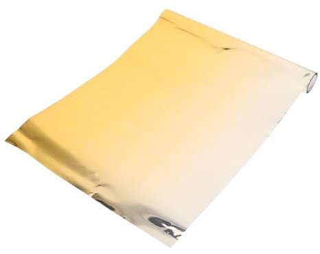 TOKIDNY LKW Windschutzscheiben Tönungsfolie 20x250cm Goldener Verlauf Uv Schutz Schutzfolie Für LKW Frontscheiben Sichtschutz Sommer