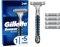 Gillette Sensor Excel Nassrasierer Herren, Rasierer + 3 Rasierklingen mit Doppelklinge, Geschenk Männer