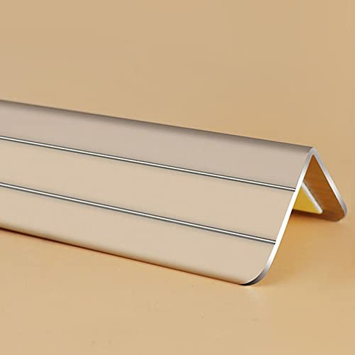 Aluminium L-förmiger Eckschutz für Fensterbank und Türrahmen, gold, 38 mm x 150 cm