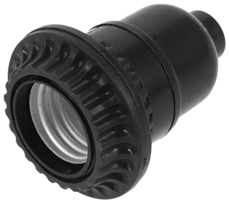 Vaguelly Lampada Da Tavolo Portalampada Con Catena Tirare Base in Bachelite Resistente e Interruttore Pratico Per Uso Domestico Accessorio Lampada Sicuro e Durevole