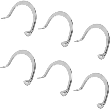 Ipetboom 6 Piezas Manijas Laterales de Repuesto para Ollas Inoxidable Mangos Laterales Resistentes para Cacerolas Ollas de Presión Vaporeras y Sartenes Accesorios de Cocina