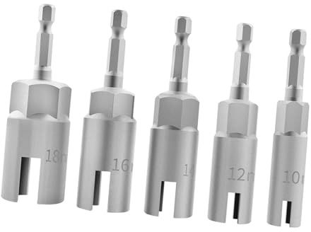 Ergonomisches Design Farbcodiertes Edelstahl Flügelmutternschlüssel Set 5-teilig Für Zeitsparendes Anziehen Und Lösen Von Schrauben Schnelles Lösen Von Flügelmuttern Schraubendrehern