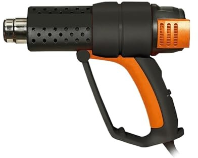 Pistola de aire caliente, soplador de calor de temperatura variable para soldadura de plástico, decapado de pintura y proyectos de bricolaje, herramienta de calentamiento rápido para talleres