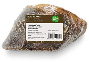 Irish Pure Filled Hoof från nötkreatur för hundar | Giant Beef-ben | vitaminer | Premium | spannmålsfri | Känslig | Hundben från Irland