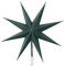 Broste Copenhagen Christbaumspitze Top Star aus Papier in der Farbe Deep Foest, 30cm, 70080393