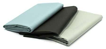 VmG-Store Baumwollstoff Set 148cm Breite 100% Baumwolle 1,5m Stoffpaket Patchwork Nähen DIY Meterware Farbset Stoffe für Kleidung Deko Basteln (3, Grün 2)