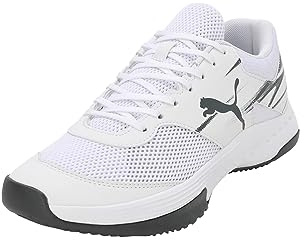 PUMA Unisex Varion Ii Indoor-Pumps, Puma White Shadow Gray, 42 EU