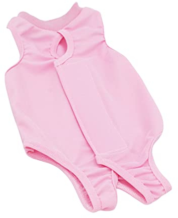 PLABBDPL Katzenbekleidung, Katzenbody Nach Op Anti-leckende für Katze Body Operation Haut-Krankheit Recovery Body Katze Kleidung Nach Kastration (M, Rosa)