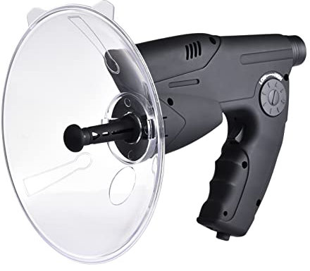 fanelod Hörgerät Beobachtung Parabolische Dish Shaped Richtmikrofon Beobachtungs- und Hörgerät für Erwachsene und Outdoor Camping Werkzeuge