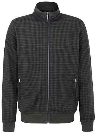 bugatti Men's 8750-65065b Sweat Jacket, Green, XXL