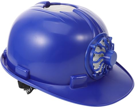 SEWOART Herren Solar-schutzhelm Lüfter BAU Schutzhelm Outdoor-Arbeit Kühlung